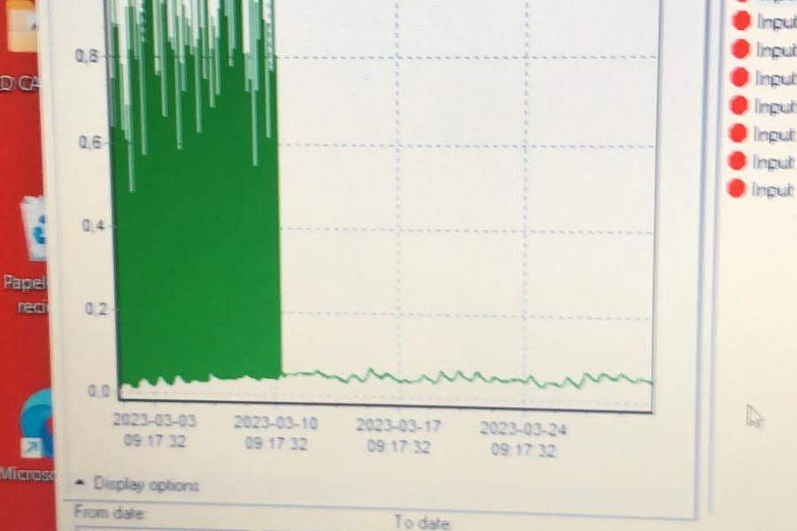 Comienza la recogida de datos de metano en granja del nuevo equipo...
