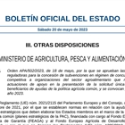 El Gobierno convoca ayudas de cuatro millones de euros por el asesoramiento para tramitar la PAC