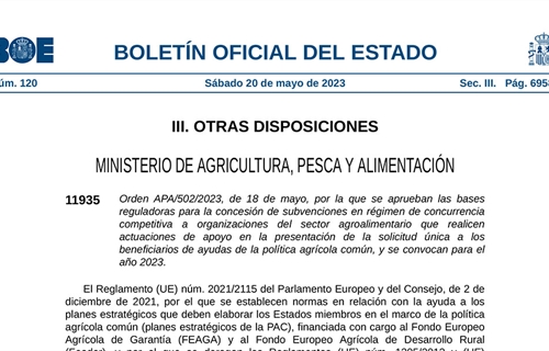 El Gobierno convoca ayudas de cuatro millones de euros por el...