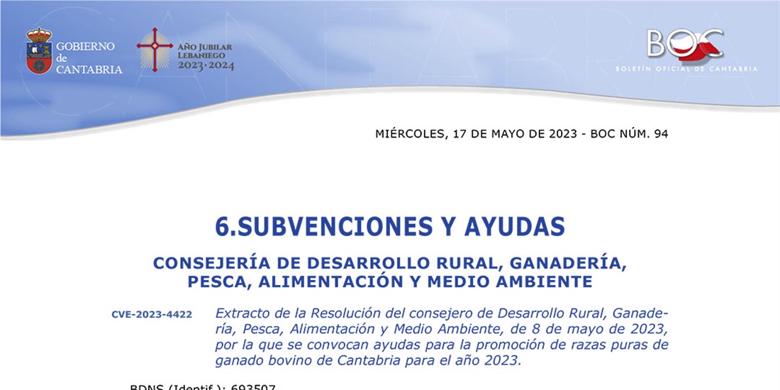 El Gobierno de Cantabria destina casi 300.000 euros para promover la...