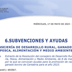 El Gobierno de Cantabria destina casi 300.000 euros para promover la cra de razas puras en las explotaciones ganaderas de la regin
