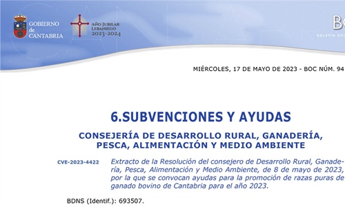El Gobierno de Cantabria destina casi 300.000 euros para promover la...