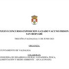 XXXV Concurso Exposición de Ganado Vacuno Frisón San Bernabé Treceño 2023