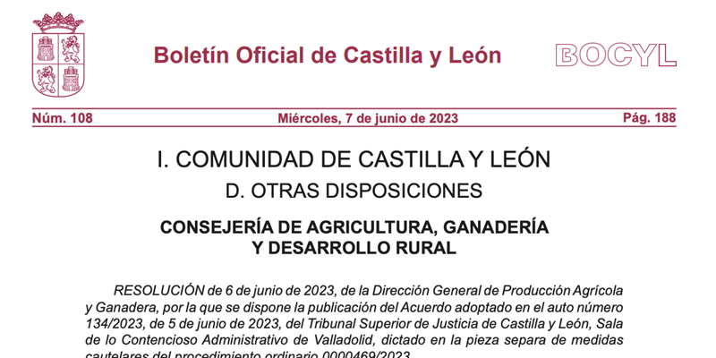 Las vacas de Castilla y León podrán salir fuera de la Comunidad a partir de hoy