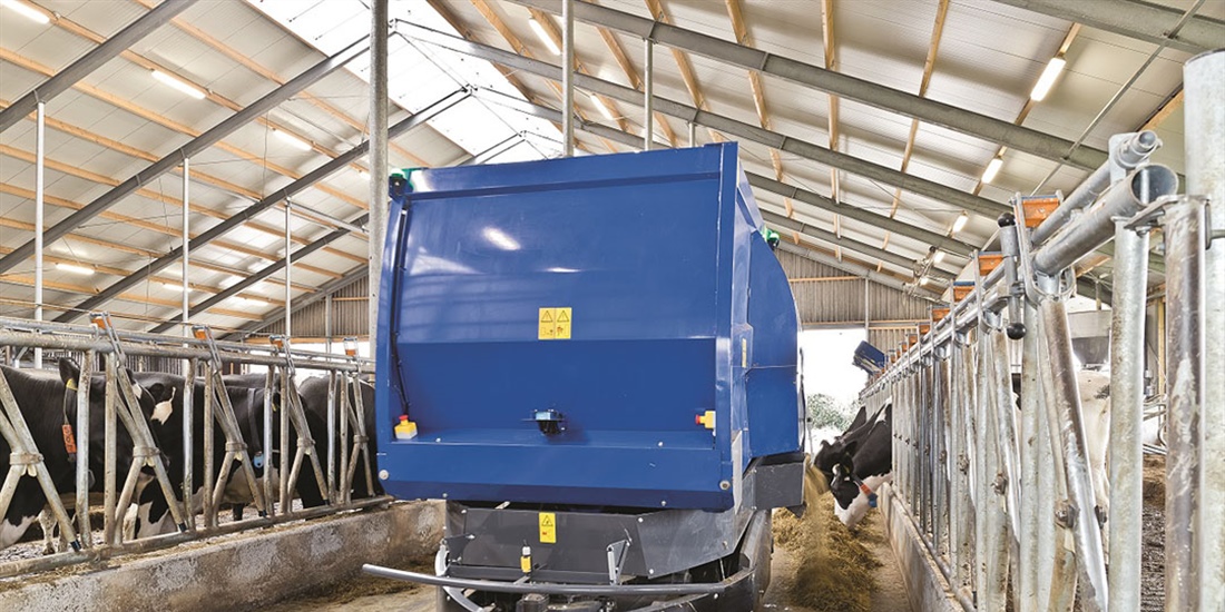 DeLaval lanza un nuevo robot de alimentacin autnomo