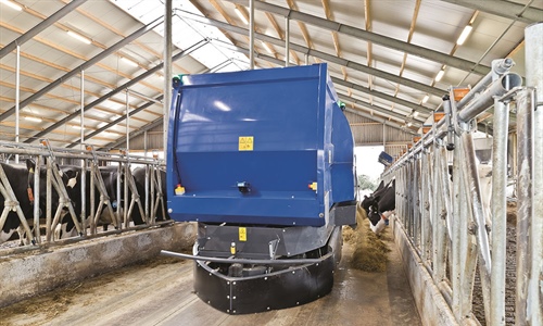 DeLaval lanza un nuevo robot de alimentacin autnomo