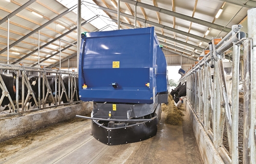 DeLaval lanza un nuevo robot de alimentacin autnomo
