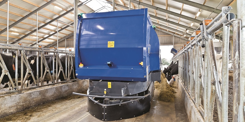 DeLaval lanza un nuevo robot de alimentacin autnomo