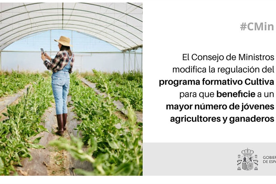 El programa formativo Cultiva beneficiar a un mayor nmero de jvenes...