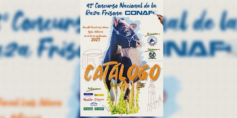 Ya est disponible el Catlogo del 43 Concurso Nacional de la Raza Frisona CONAFE 2023