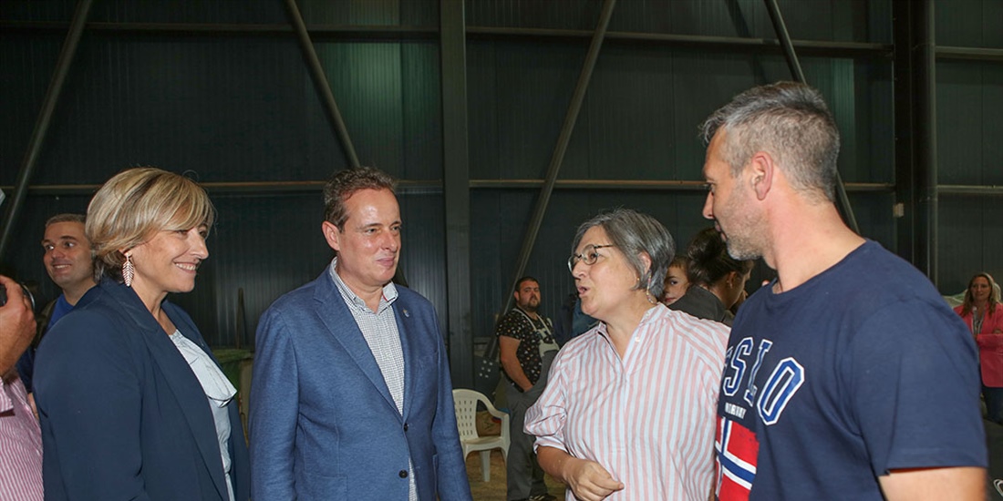 Marcelino Marcos, consejero de Medio Rural de Asturias, inaugura...