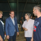 Marcelino Marcos, consejero de Medio Rural de Asturias, inaugura Agropec 2023, marco del 43 Concurso Nacional CONAFE de la Raza Frisona