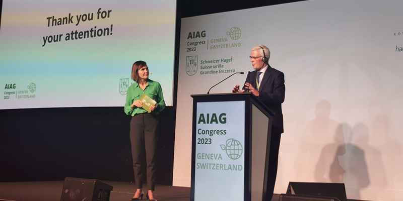 Agroseguro participa en el 37 Congreso de la Asociación Internacional de Aseguradores Agropecuarios en Ginebra