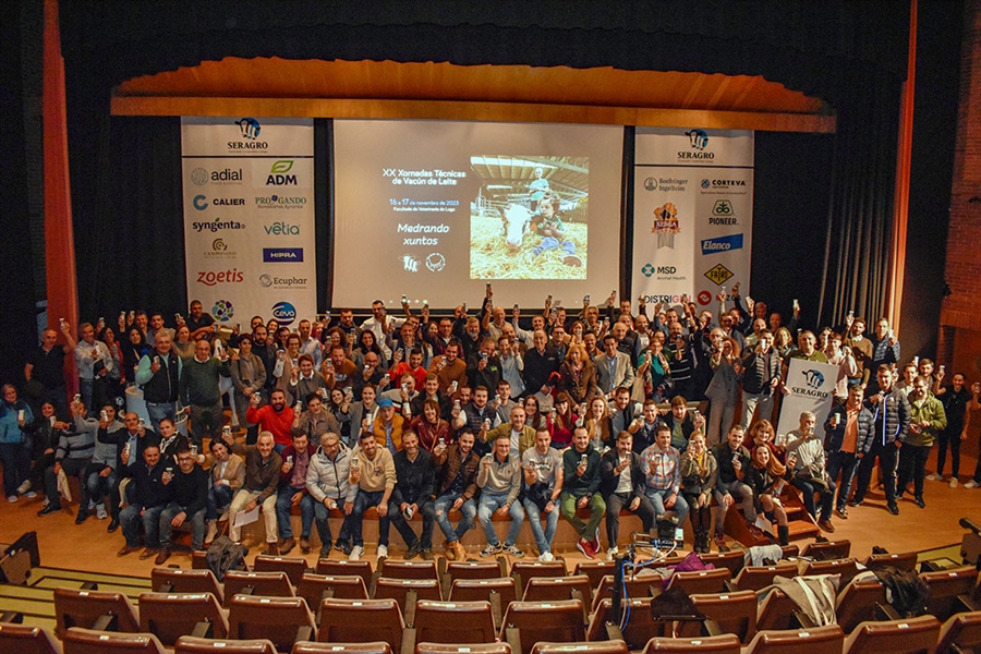 El tradicional brindis de la leche clausura las XX Jornadas Tcnicas de...