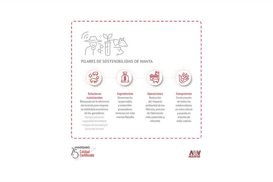 Nanta reduce un 85% el uso de antibiticos en sus piensos gracias al...