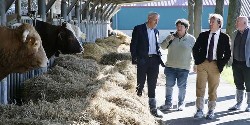 Cantabria apuesta por una estrategia de mejora gentica ganadera con la empresa Aberekin