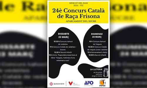 24 Concurso Cataln de Raza Frisona 2024