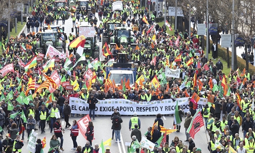 30.000 personas alzan su voz en Madrid por el futuro del campo