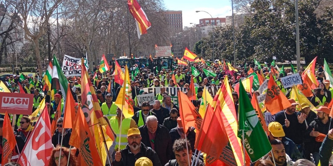 El campo mantiene el pulso de la protesta y urge a medidas concretas al...