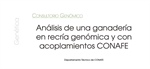 Anlisis de una ganadera en recra genmica y con acoplamientos CONAFE