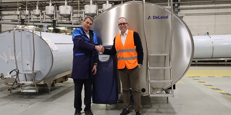 DeLaval anuncia su alianza con SERAP para la fabricacin de tanques de refrigeracin de leche