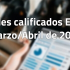 Animales calificados EX y MB en marzo y abril de 2024