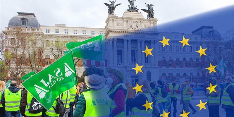 El sector primario espaol recarga su lista de reivindicaciones ante las urnas europeas