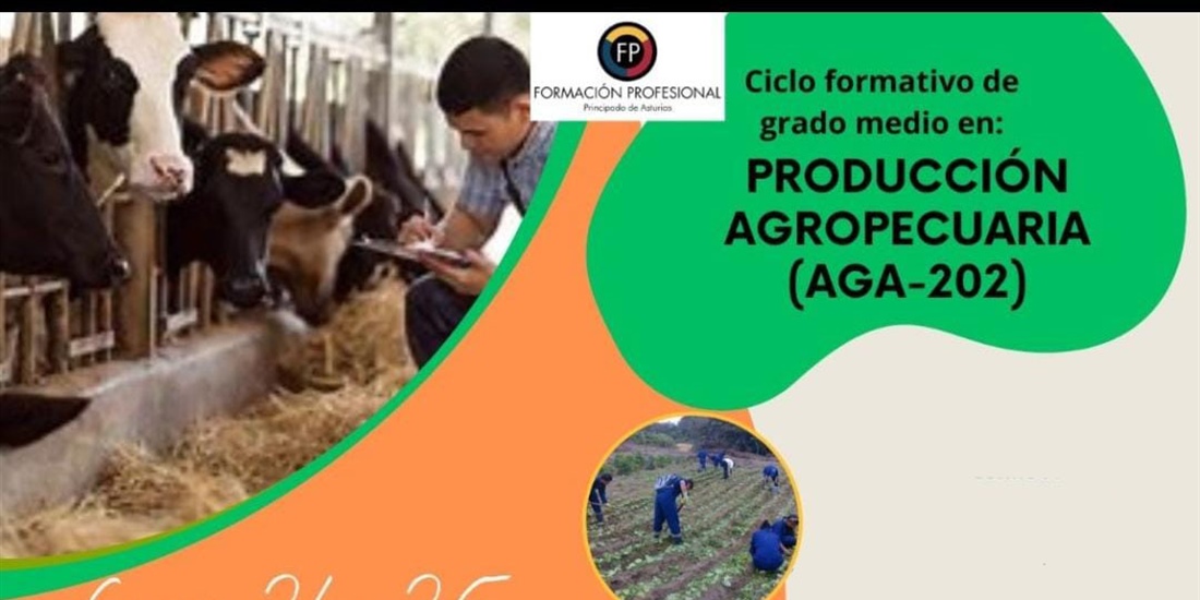 Ciclo formativo de Grado Medio en Produccin Agropecuaria 2024/2025