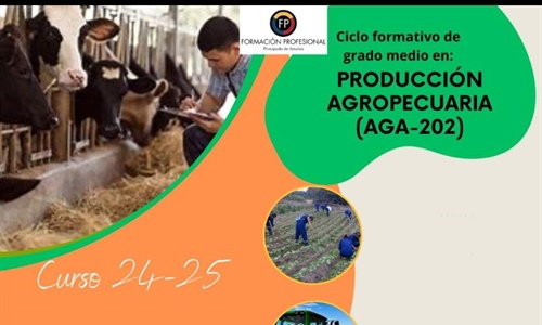 Ciclo formativo de Grado Medio en Produccin Agropecuaria 2024/2025