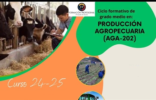 Ciclo formativo de Grado Medio en Produccin Agropecuaria 2024/2025