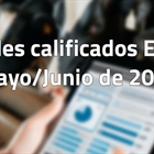 Animales calificados EX y MB en mayo y junio de 2024
