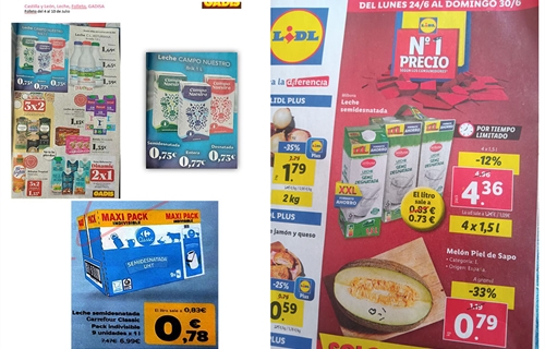 Unin de Uniones alerta que el uso de la leche como reclamo por parte...
