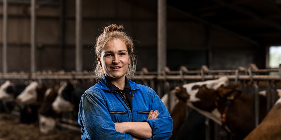 Iris van den Berg: "En caso de duda, la vaca va al potro lo antes posible"