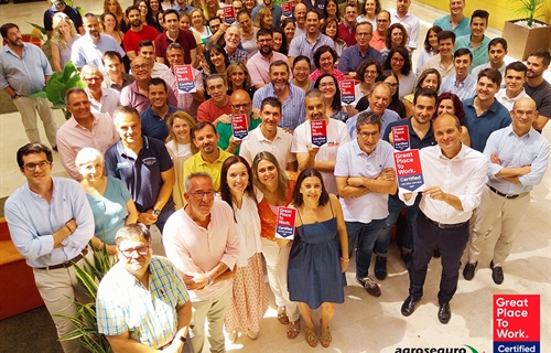 Agroseguro obtiene la certificacin Great Place To Work