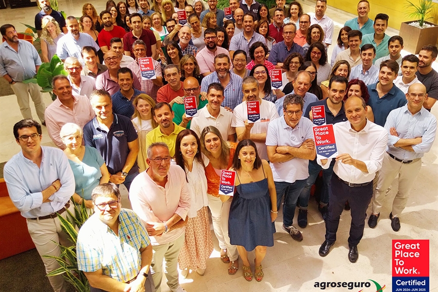 Agroseguro obtiene la certificacin Great Place To Work
