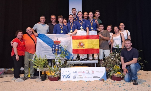 El equipo espaol triunfa en el concurso de manejo internacional Young...