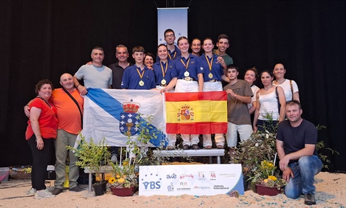 El equipo espaol triunfa en el concurso de manejo internacional Young...
