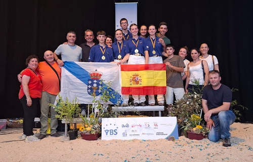 El equipo espaol triunfa en el concurso de manejo internacional Young...