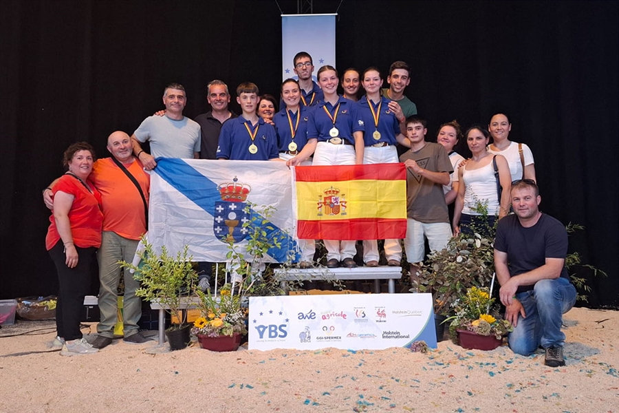 El equipo espaol triunfa en el concurso de manejo internacional Young...