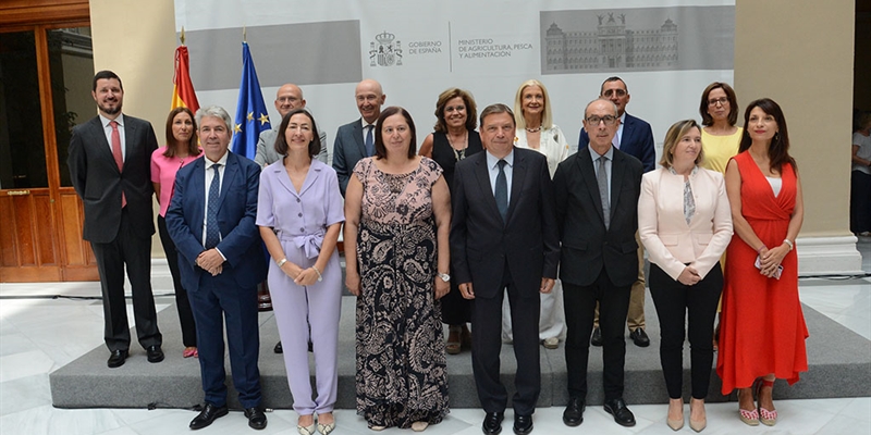 Luis Planas preside la toma de posesi�n de los nuevos altos cargos del Ministerio de Agricultura, Pesca y Alimentaci�n