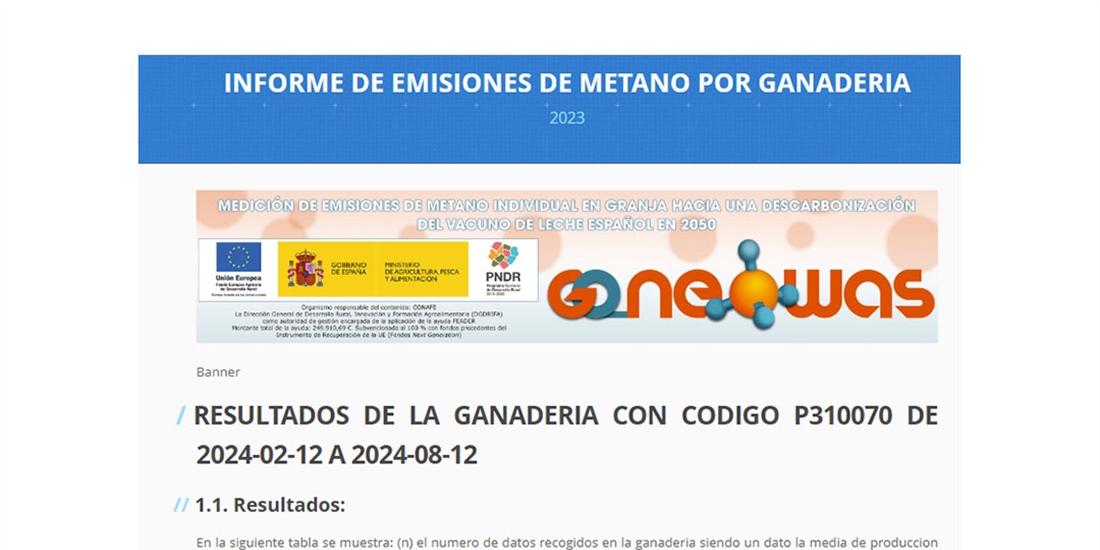 Cmo son los informes que se entregan a ganaderos colaboradores del...