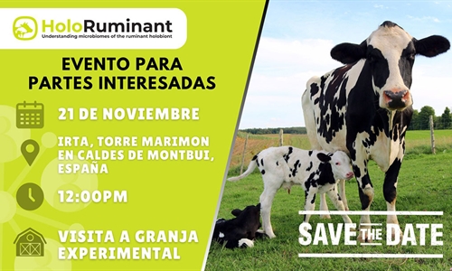 HoloRuminant: Microbiota y crecimiento de los terneros, las...