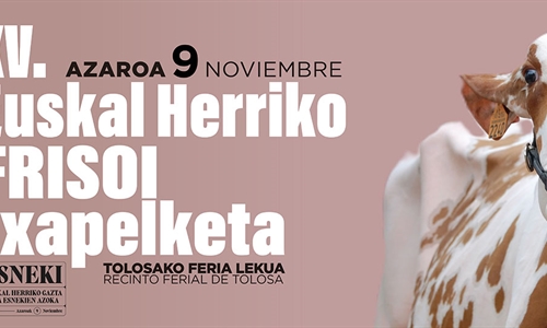 88 animales procedentes de 7 ganaderas de Guipzcoa, Vizcaya y Navarra...