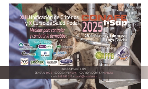 Abierta la inscripcin al X Curso de Podologa Bovina de CONAFE y la APPB