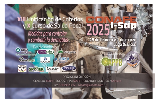 Abierta la inscripci�n al X Curso de Podolog�a Bovina de CONAFE y la APPB