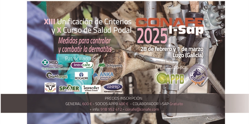 Abierta la inscripcin al X Curso de Podologa Bovina de CONAFE y la APPB