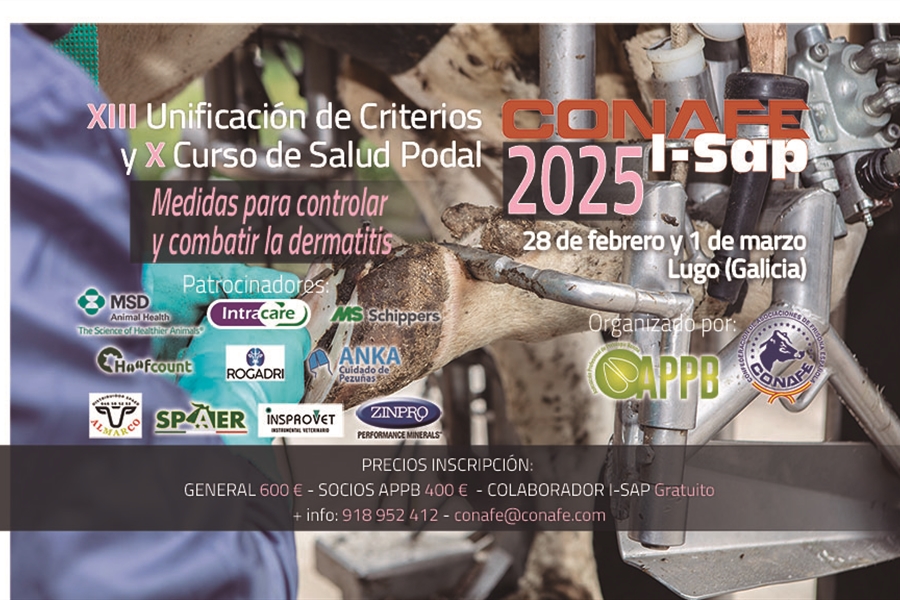 Abierta la inscripcin al X Curso de Podologa Bovina de CONAFE y la APPB