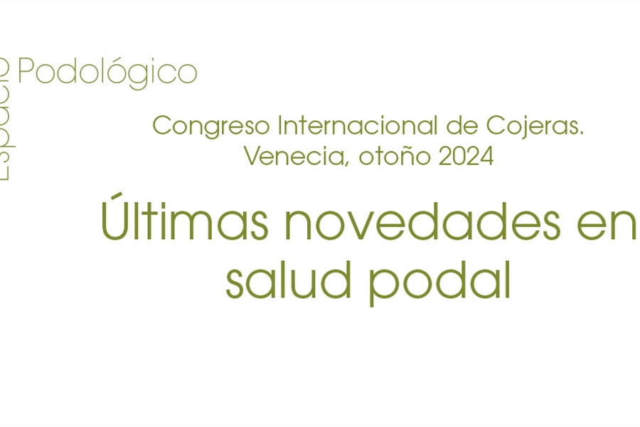 Congreso Internacional de Cojeras. Venecia, otoo 2024: ltimas...