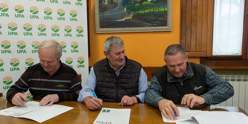 UPA y ENBA se unen para reforzar la agricultura y ganadera familiar en Euskadi