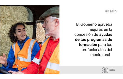El Gobierno aprueba mejoras en la concesin de ayudas de formacin para...